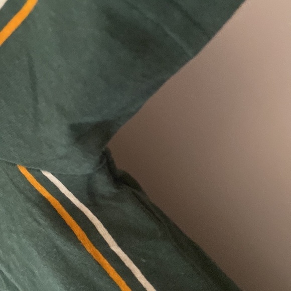 WXYZ T-Shirt Green Stripped Men's Medium - Picture 5 of 10